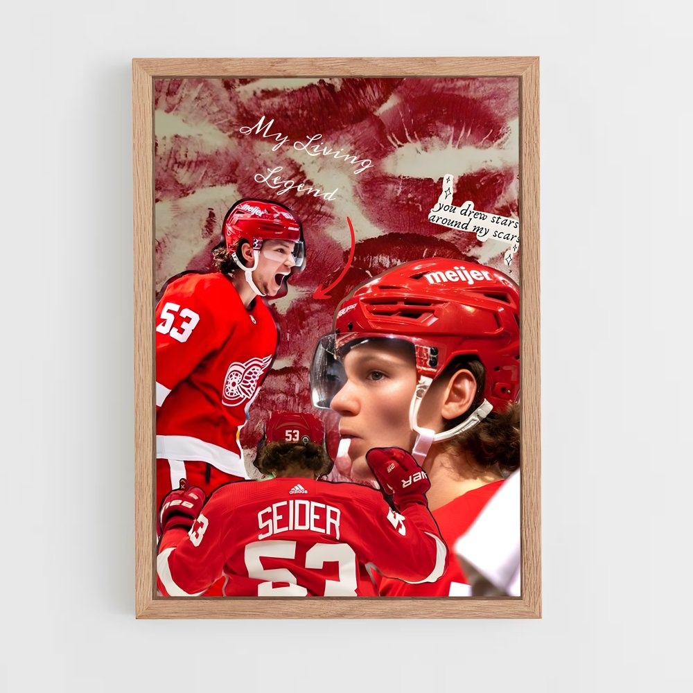 Poster La Force de l'Équipe – affiche Hockey sur glace (vue 4)
